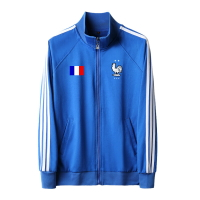 法國France國家隊世界杯奪冠男裝足球運動訓練服拉鏈開衫衛衣外套