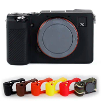 For Sony A7C/A7 IV/A7 Mark IV/A7M4 Camera Soft Silicone Rubber Skin Case