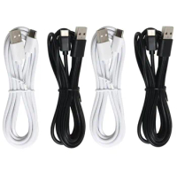 500pcs/lot Wholesale Black White Round Type C Micro USB 5pin 8pin Data Cable for HTC Xiaomi Huawei Iphone 0.25m/0.5m/1m/2m/3m