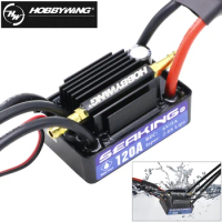 Hobbywing SeaKing 60A/120A/180A V3 Waterproof Brushless ESC RC motor ESC 6V 2-6S BEC Untuk RC Boat Electronic Speed Controller