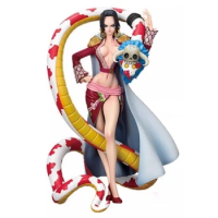 Original Genuine BANPRESTO SQ Boa Hancock ONE PIECE 22cm Static Products of Toy Models of Surrounding Figures and Beauties