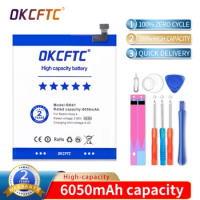 OKCFTC Original Replacement Battery BN41 6050mAh for Xiaomi Redmi Note 4 MTK Helio X20 Redmi Note 4X MTK Helio X20 Bateria