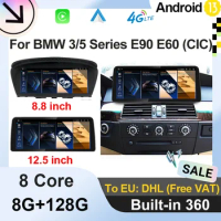 Factory Price Android 13 Car Radio Carplay For BMW 3 Series E90 E91 5 Series E60 E61 Video Player Monitor Multimedia GPS 360 Cam