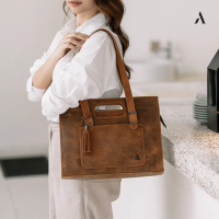 Alona Leather Totebag Wanita Kulit Asli Althea Bag/Totebag Kekinian Model Terbaru Tas Berkapasitas B