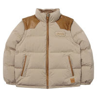 SUPERDRY 韓版 男款 羽絨外套 Western Duck Down 袖子可拆款 米色