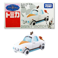 真愛日本 14120300007 TOMY車-夢幻冰寶雪寶 迪士尼 冰雪奇緣 Frozen 玩具車 收藏 擺飾