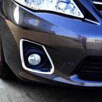 【IDFR】Toyota Altis 2010~2012 鍍鉻銀 前保桿 霧燈外框 霧燈罩 飾貼(Altis 車燈框 鍍鉻 改裝)