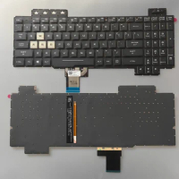 Laptops RU US Keyboard with Backlit for ASUS TUF Gaming FX505D FX505DY FX505DT FX505DU/FX505 FX505DV FX505DU FX505GD FX505G