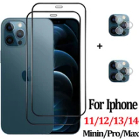 ป้องกันแก้วสำหรับ iPhone 13 12 11 14 Pro Max Screen Protector ฟิล์ม iphone11 iphone12 iphone13 Mini Glass iphone-13 ProMax กระจกนิรภัย Apple i phone 11Pro 12Pro 13Pro SE 2022 2 vidrio templado