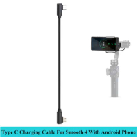 EACHSHOT Type C Charging Cable for Gimbal Zhiyun Smooth 4 Feiyu Vimble 2 with Samsung Galaxy S8 S9 Note 8 S8 Smartphones ect