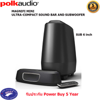 Brand new products Polk Audio MagniFiHome Theater Compact Sound Bar with Wireless Subwoofer - Black