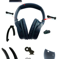 Original Headband Hinge Swivel for Bose QC35 Wireless Headphones Repair Parts Replacement Earpad of QC 35&amp;45