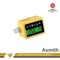 【Asmith(鐵匠牌)】17-340Nm內凹外凸皆四分頭WS-340-3 電子式數顯扭力轉接頭板手(數位扭力顯示器、扳手)