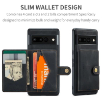 For Google Pixel 7 7 Pro 2022 Case Leather Wallet Card Solt Bag Magnetic case for Google Pixel 7 Pro New Case 5G