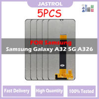 5Pcs/Lot LCD For Samsung A32 5G A326 SM-A326B With Frame Display lcd Touch screen replacement For Samsung Galaxy A32 5G LCD