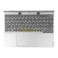 For Lenovo Ideapad D330 D335 2 in 1 Tablet Palmrest Keyboard Touchpad Top Case