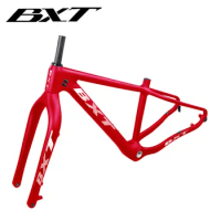 BXT Carbon Fat Bike Frame 26er Fat Bicycle Frame 4.8 Fat Tires Carbon Snow fat frame