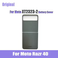 Original Best Lid For Motorola Razr 40 Back Panel Battery Cover Housing Door Rear Case For Moto XT2323-3