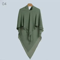 Fisura Scarf Khimar Polos Arafah C04.Xanadu
