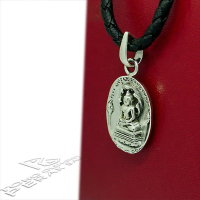 Liontin Perak 925 Silver Bali Buda Dua Sisi