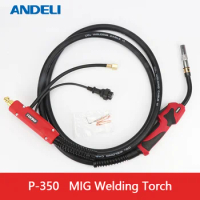 ANDELI P-350 MIG MAG Welding Torch 3m MIG Weld Gun for MIG Welding Machine