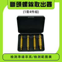 【HOME+】退牙器 反牙螺絲攻 水管退牙器 斷頭螺絲 斷牙取出器 B-SO10(拆卸內絲 崩牙救星)
