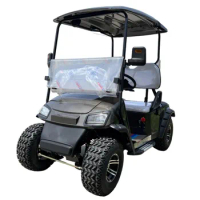 Custom Powered CE 4 Wheel Sightseeing 4 Seater Environmental Protection Electric Golf Carts Buggy With Solar Panel