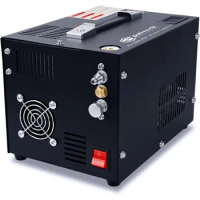PCP Air Compressor,Built-in Power Converter,Portable 4500Psi/30Mpa,Water/Oil-Free,PCP Rifle/Pistol and Paintball Tank Air Pump