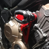 Kodaskin Motor Falling Protectors Exhaust Frame Slider For Honda CB650R CB650F CBR650R CBR650F 2014-2019 cbr 650r cb650r cbr650f