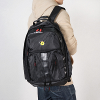 Nike 後背包 Ferrari Backpack 男款 喬丹 飛人 法拉利 大容量 筆電夾層 黑 紅 JD2213001GS-002