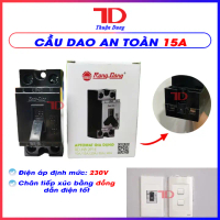 Cầu dao an toàn 20A 30A kèm vỏ, không vỏ, CB aptomat MCCB, Át atomat, CB cóc, Thuận Dung