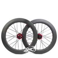 SMC 20 Inch 406 50MM Carbon Wheels For Birdy/Folding Bike Disc Brake