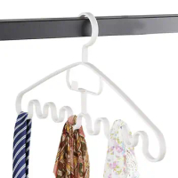 Space Saving Hangers Closet Space Savers Coat Hanger With Anti-skid Design For Traceless Storage Wet And Dry Use Ideal For Towel