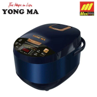 Yong-Ma Digital Rice Cooker [2 L] SMC 7047 Upgrade - Garansi Resmi - Navy Blue