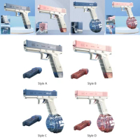 Electric Water Gun Toys Children's High-pressure Strong Charging Energy Water Automatic Water Spray Children's Toy Guns