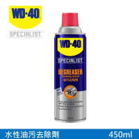 【WD-40】SPECIALIST 水性油污去除劑450ml(2入組)