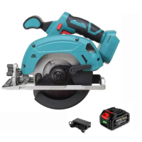 Brushless Circular Saw 165mm Cordless Electric Saw for Wood Metal Ceramic Stone Wall Cutting Electric for Makita 18V Battery