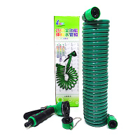 EVA彈簧水管組/ 25呎伸縮水管 (綠色)