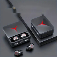 TWS M90pro Wireless Bluetooth Headset Gaming Earphone Bluetooth 5.3 Sport Headphones Music Earbud With Mic Charging Box