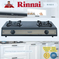 RINNAI Kompor Gas 2 (Dua) Tungku Batik RI-522S