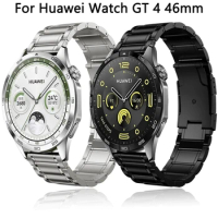 22mm Titanium Alloy Strap for Huawei Watch GT 4 GT4 46mm Metal Band For HUAWEI GT 3 2 GT2 GT3 Pro 46mm Watch Bracelet Wristband