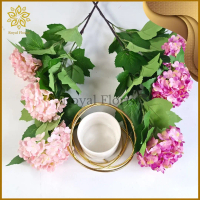 Bunga Hydrangea Artificial X3 Premium/Hydrangea Palsu Tangkai Panjang/Bunga HIas Dekorasi Ruangan| (