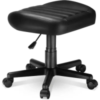Ottoman Footrest Simple Meeting Chair Video Game Stool for Gaming Home Office ERGONOMIC Multi-Use Stool Free Shipping Black Step