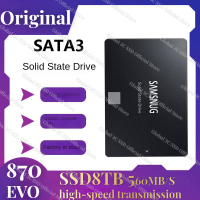 Original ความเร็วสูง870 EVO SATA SSD 1TB 2TB 4TB SATA3 2.5นิ้วภายใน Solid State Drive ฮาร์ดดิสก์ Hdd สำหรับแล็ปท็อปเดสก์ท็อป Ps5