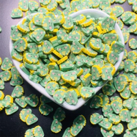 50g 10mm New Polymer Clay Sprinkles Cartoon Unicorn Slices for Slime Filling Accessories DIY Nail Art Decoration Crafts Making