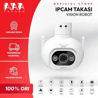 TAKASI IP Cam Takasi Vision ROBOT Full HD WiFi Indoor Outdoor CCTV PTZ Camera Komunikasi Dua Arah Ga