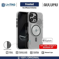 AULUMU Frosted Case for iPhone 16 Pro Max MagSafe Cooling Pad Anti Shock Casing Hybrid iPhone 16 Pro