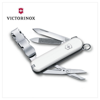 VICTORINOX 瑞士維氏 瑞士刀 Nail Clip 580 65mm 白 0.6463.7