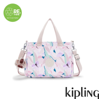 Kipling 繽紛花卉印花多袋手提包-KANAAN