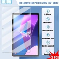 Tablet Tempered glass film For Lenovo Tab P11 Pro 11.2" 2022 Grn 2 Explosion proof and Scratch Proof resistant waterpro 2 Pcs